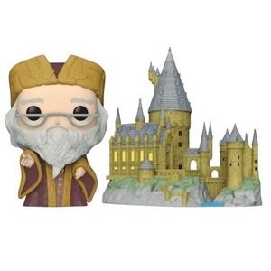 Funko Pop Town Harry Potter Albus Dumbledore with Hogwarts Castle 27 NWT